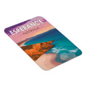 Esperance Australia Travel Art Vintage Magneet (Rechterzijde)