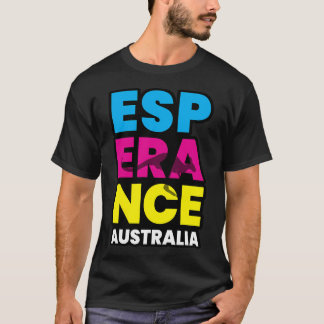 Esperance Australia West Australian Town Kleurrijk T-shirt