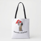 Esperando a Santa Claus Tote Bag (Voorkant)