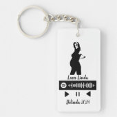 Esperando un bebe sleutelhanger (Voorkant)