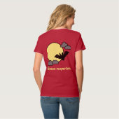 Esperanto: Bonan vesperton! T-shirt (Achterkant volledig)