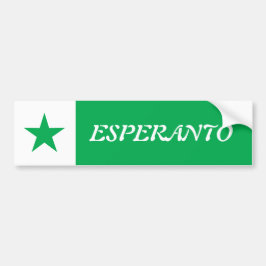 Esperanto Bumpersticker