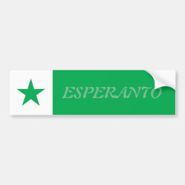 Esperanto Bumpersticker