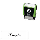 Esperanto: Dag van de Week: Lundo (Maandag) Zelfinktende Stempel (In situ)