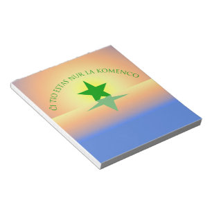 Esperanto: De enkel Blocnote van het Begin