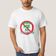 Esperanto/Diru NE Al Trompo, T-Shirt