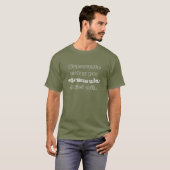 Esperanto estas por stranguloj (kiel mi). t-shirt (Voorkant volledig)