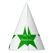 Esperanto: Festu van Ni! Feesthoedjes (Achterkant)