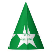 Esperanto: Festu van Ni! Feesthoedjes (Achterkant)