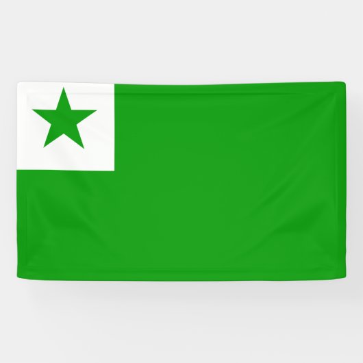Esperanto flag Banner (Horizontaal)