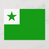 Esperanto Flag Briefkaart (Voorkant)