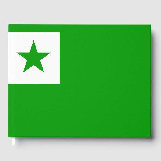 Esperanto Flag Gastenboek (Voorkant)