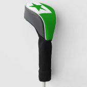 Esperanto Flag Golfheadcover (Schuin)
