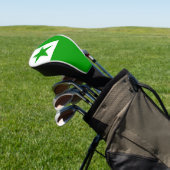 Esperanto Flag Golfheadcover (Insitu)