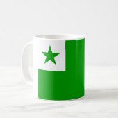 Esperanto Flag Koffiemok (Voorkant links)