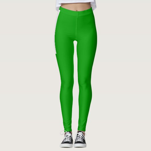 Esperanto flag Leggings (Voorkant)