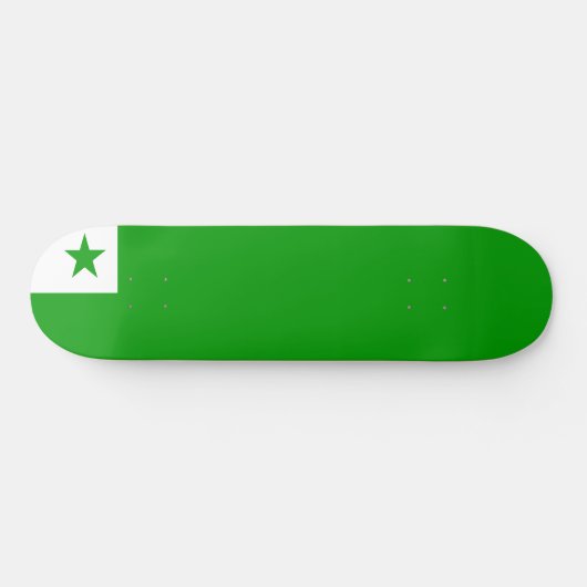 Esperanto Flag Persoonlijk Skateboard (Horizontaal)