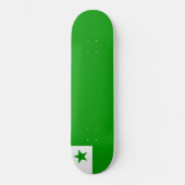 Esperanto Flag Persoonlijk Skateboard (Voorkant)