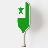 Esperanto Flag Pickleball Paddle (Links)