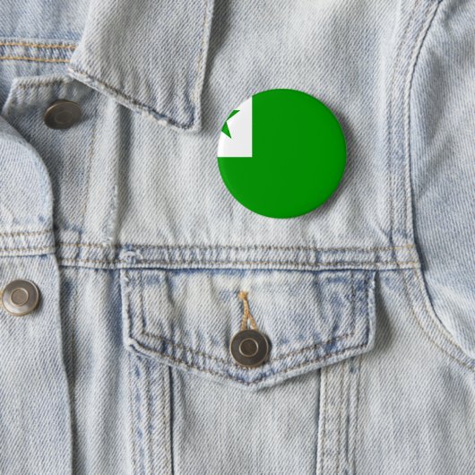 Esperanto Flag Ronde Button 5,7 Cm (In situ)