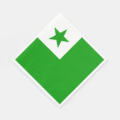 Esperanto Flag Servet (Hoek)