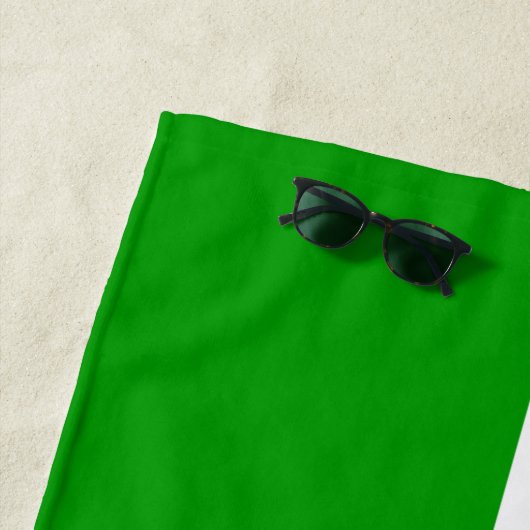 Esperanto Flag Strandlaken (In situ)