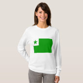 Esperanto Flag T-shirt (Voorkant volledig)