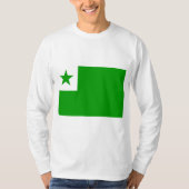 Esperanto Flag T-shirt (Voorkant)