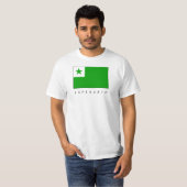 Esperanto Flagge T-shirt (Voorkant volledig)