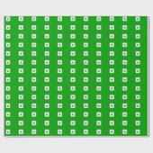 Esperanto: Groene Vlag Cadeaupapier (Vlak)