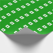 Esperanto: Groene Vlag Cadeaupapier (Hoek)