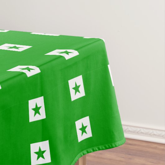 Esperanto: Groene vlag Tafelkleed (Voorbeeld)