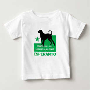 Esperanto / "Hundo estas plej bona amiko de homo",
