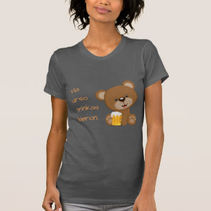 Esperanto: Jouw beer drinkt bier. T-shirt