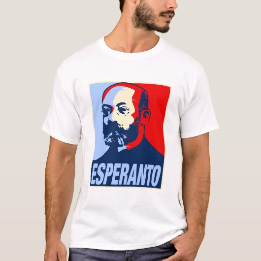 Esperanto L L Zamenhof Hope Inspired Gift Idea T-S T-shirt (Voorkant)