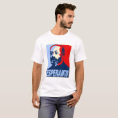 Esperanto L L Zamenhof Hope Inspired Gift Idea T-S T-shirt (Voorkant volledig)