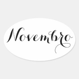 Esperanto Maand Stickers - Novembro (November)