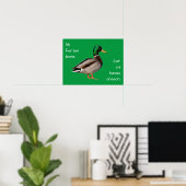 Esperanto: Mi fartas bone, ĉar mi havas anason. Poster (Thuiskantoor)