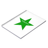 Esperanto: Saluton Notitieboek (Linkerzijde)