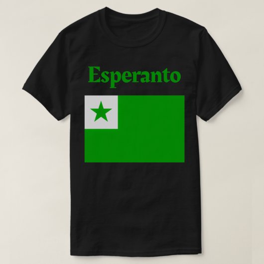 Esperanto T-shirt (Design voorkant)