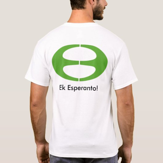 Esperanto T-Shirt (Achterkant)