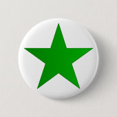 Esperanto-toets Ronde Button 5,7 Cm (Voorkant)