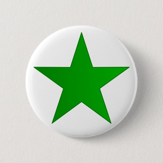 Esperanto-toets Ronde Button 5,7 Cm (Voorkant)
