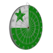 Esperanto-vlag Dartbord (Voorkant Links)