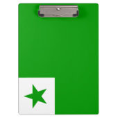 Esperanto-vlag Klembord (Voorkant)