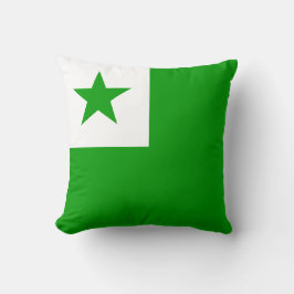 Esperanto-vlag Kussen