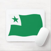 Esperanto Vlag Muismat (Met muis)