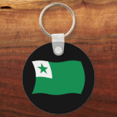 Esperanto Vlag Sleutelhanger (Voorkant)