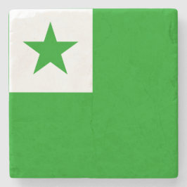 Esperanto-vlag Stenen Onderzetter