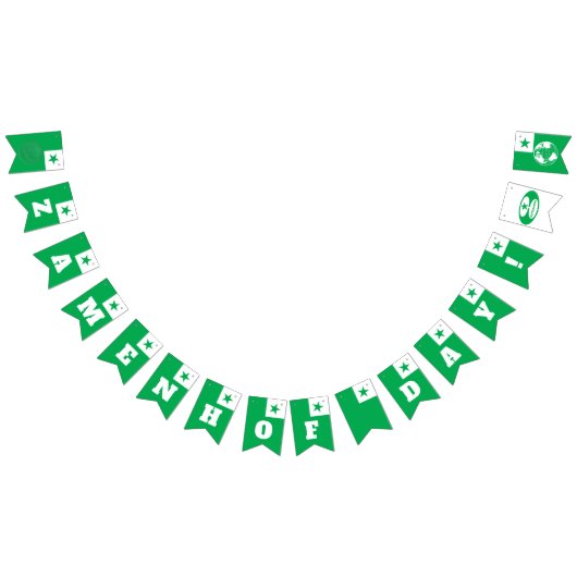 Esperanto / Zamenhof dag, Vlaggetjes (Alle)